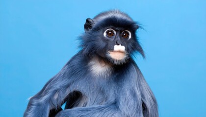 Obraz premium Close-up of a baby monkey