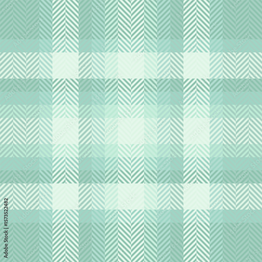 Poster subtle mint green herringbone check pattern. elegant and versatile design perfect for backgrounds, t