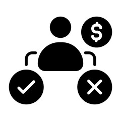 Consumer Needs Solid Style Icon