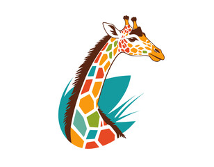giraffe vector illustration