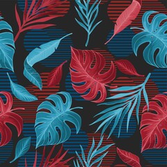 seamless pattern with flowers