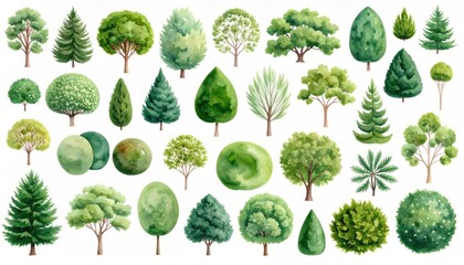Collection of various trees (1)