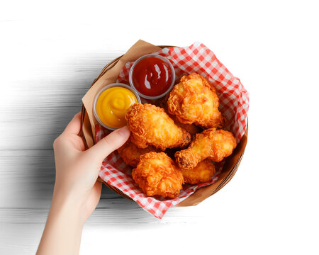 fried chicken wings