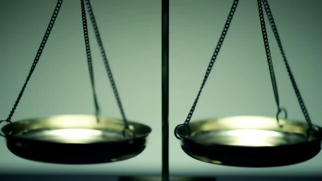 Scales of Justice Balancing Law Fairness and Legal Concepts in Equilibrium.