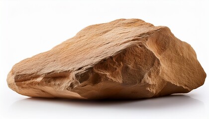 sandstone isolated on white background