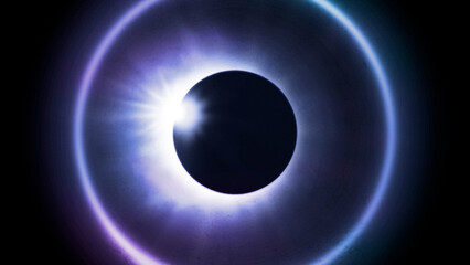 planet earth in space