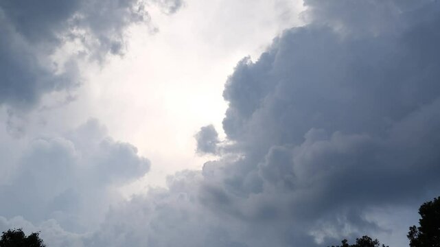 clouds in the sky