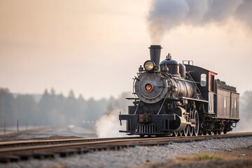 Naklejka premium old steam train
