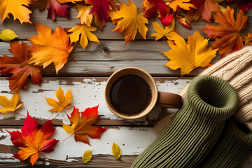 Autumn still life with yellow maple leaves autumn, leaf, fall, leaves, nature, maple, season, yellow,
