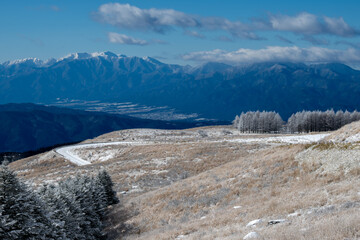 冬のビーナスラインと南アルプスの絶景 / Spectacular Winter View of the Venus Line...