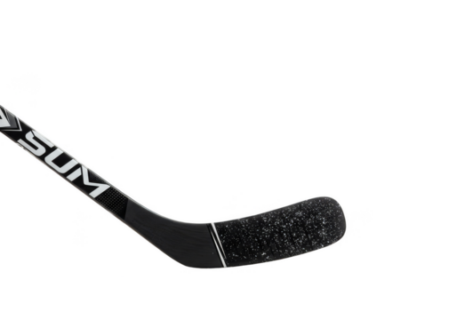 Isolated Hockey Stick Transparent Background Sport Equipment on Black