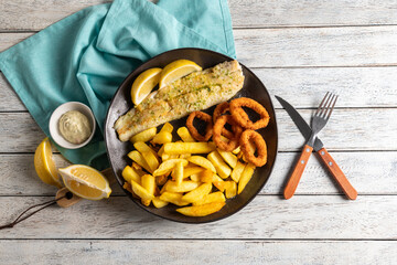 Crispy, Hot Fish and Chips!