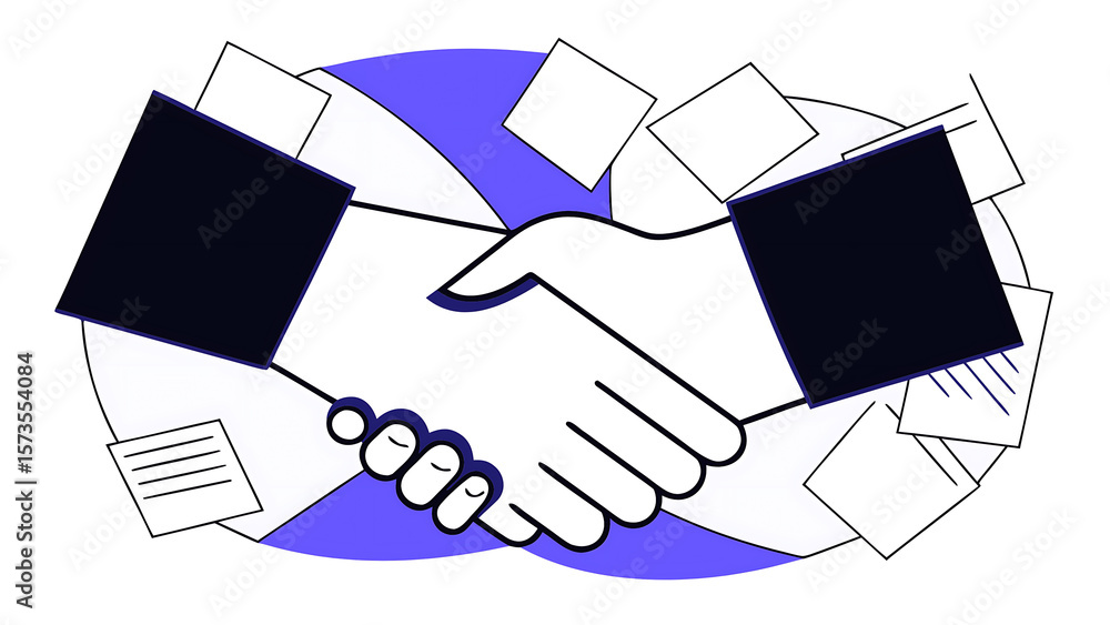 Poster with human hand holding pin code on screen computer laptop locked padlock with password protecting y