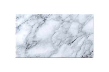 A white marble tile with black lines