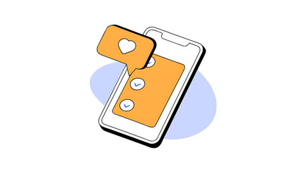 3d mobile phone with checklist smartphone screen with checkmarks to do list with completed tasks note with survey or done test realistic elements isolated on white background 3d rendering 15747070 2