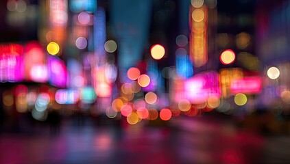 Blurry city lights at night (12)