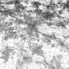 Fototapeta premium 3D illustration of city and urban in Monza Italy