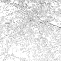 Naklejka premium 3D illustration of city and urban in Monza Italy