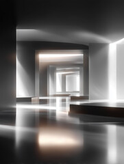 Architecture Interior Abstract black tones