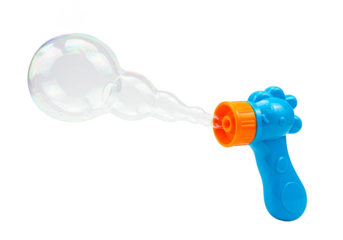 Toy Bubble Gun Maker With Transparent Background Isolated Object