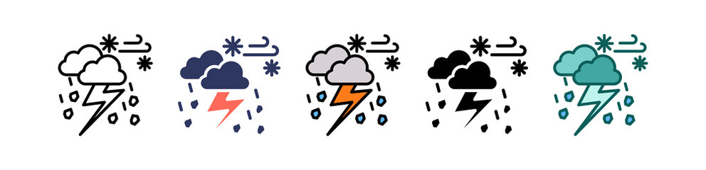 Ice Storm multiple icon