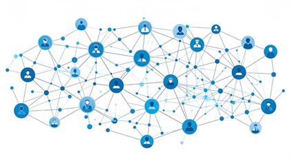 Network of interconnected people