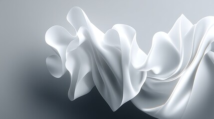 White abstract design background