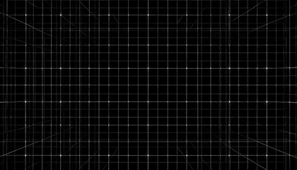 3D grid network on a black background.  Perspective lines and points create a sense of depth