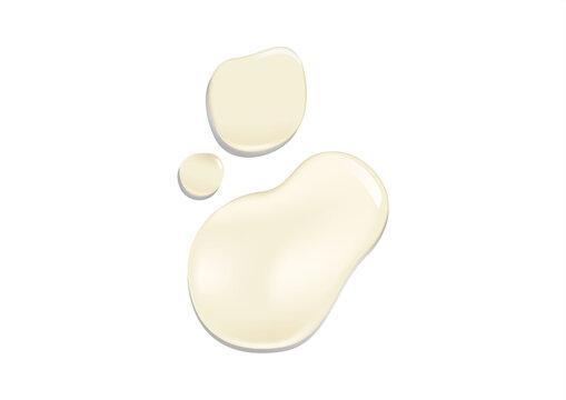 Water Drop Toner and Lotion isolated on transparent background