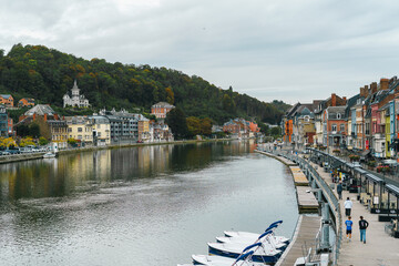 Beautiful town of Dinant in Belgium