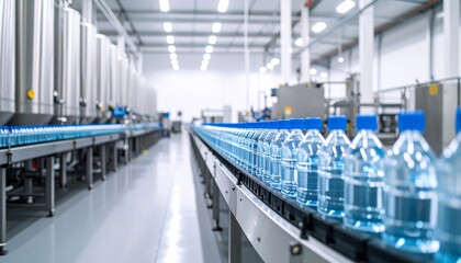 Bottling Plant: Modern Water Production Line