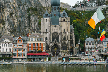 Beautiful town of Dinant in Belgium