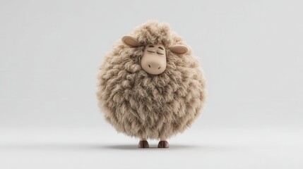 Cartoon sheep illustration