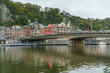 Beautiful town of Dinant in Belgium