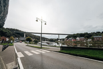 Beautiful town of Dinant in Belgium