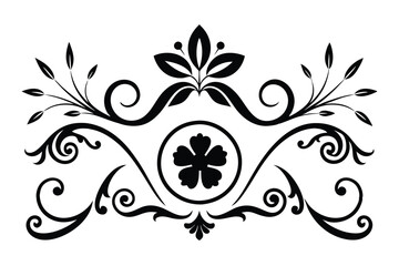 beautiful elegant floral vector illustration designs.