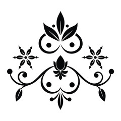 beautiful elegant floral vector illustration designs.