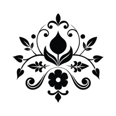beautiful elegant floral vector illustration designs.