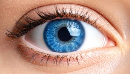 Close-up of a blue eye