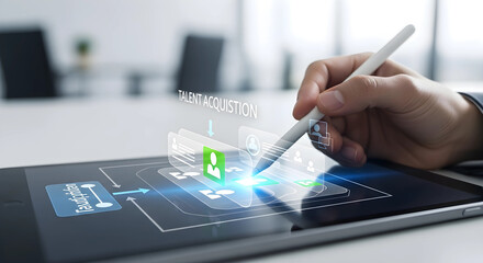 Talent Acquisition on Tablet Device