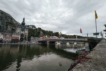 Beautiful town of Dinant in Belgium