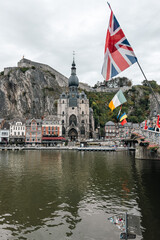 Beautiful town of Dinant in Belgium