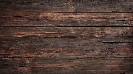 Dark Weathered Wooden Planks Texture for Rustic Interior Design & Vintage Backdrops