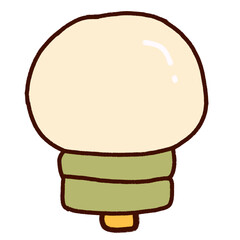 vector illustration of a cartoon character