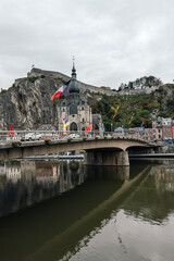 Beautiful town of Dinant in Belgium