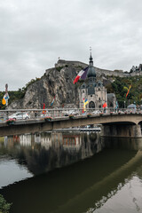 Beautiful town of Dinant in Belgium