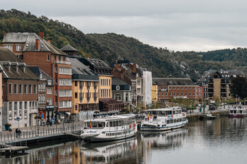 Beautiful town of Dinant in Belgium