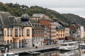 Beautiful town of Dinant in Belgium