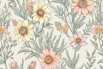 floral wallpaper