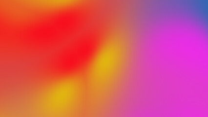 Gradient background with red, yellow, pink, and blue hues suitable for web design, presentations,...